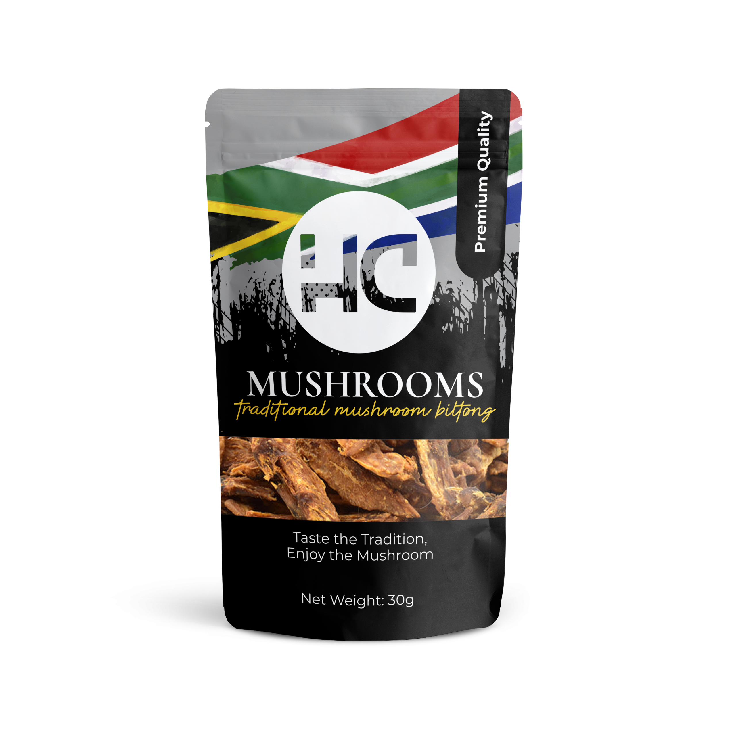 MOCKUP - traditional mushroom biltong